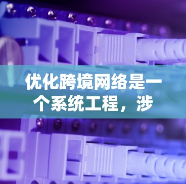优化跨境网络是一个系统工程,涉及多个步骤和环节,旨在提高网络性能、降低成本并满足客户需求。以下是对跨境网络优化的详细步骤和建议 优化跨境网络是一个系统工程,涉及多个步骤和环节,旨在提高网络性能、降低成本并满足客户需求。以下是对跨境网络优化的详细步骤和建议