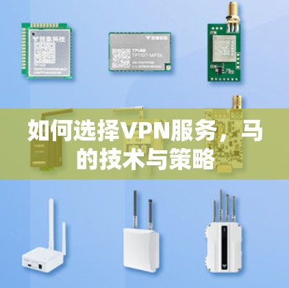 如何选择VPN服务,马的技术与策略 如何选择VPN服务,马的技术与策略