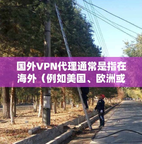 国外VPN代理通常是指在海外(例如美国、欧洲或亚洲)提供VPN服务的平台或服务提供商。这些平台可能通过网络访问国内VPN服务,从而提供更安全、更可靠的网络连接 国外VPN代理通常是指在海外(例如美国、欧洲或亚洲)提供VPN服务的平台或服务提供商。这些平台可能通过网络访问国内VPN服务,从而提供更安全、更可靠的网络连接