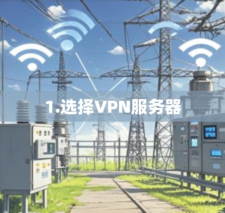 1.选择VPN服务器 1.选择VPN服务器