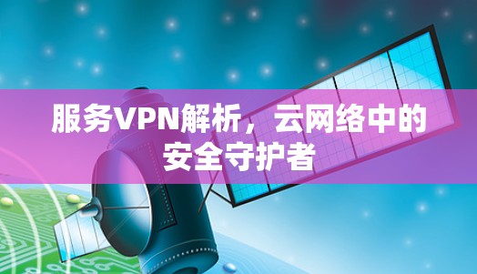 服务VPN解析，云网络中的安全守护者