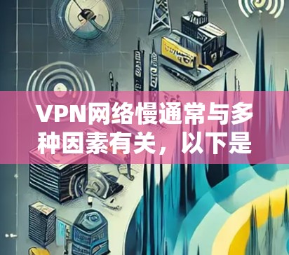 VPN网络慢通常与多种因素有关,以下是一些可能导致VPN网络延迟的主要原因和解决方案 VPN网络慢通常与多种因素有关,以下是一些可能导致VPN网络延迟的主要原因和解决方案