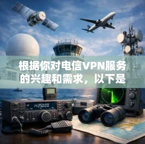 根据你对电信VPN服务的兴趣和需求,以下是一些综合考虑的因素和推荐 根据你对电信VPN服务的兴趣和需求,以下是一些综合考虑的因素和推荐