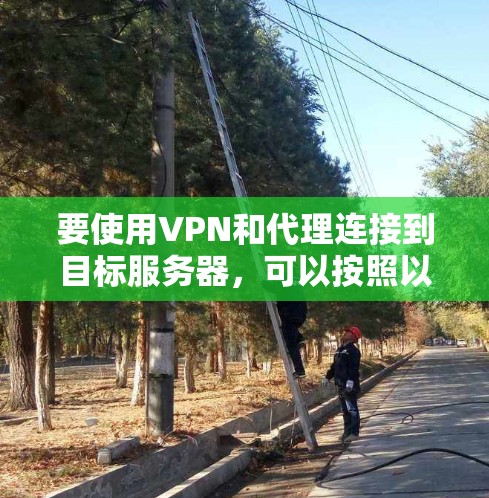 要使用VPN和代理连接到目标服务器,可以按照以下步骤操作 要使用VPN和代理连接到目标服务器,可以按照以下步骤操作