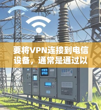 要将VPN连接到电信设备,通常是通过以下步骤 要将VPN连接到电信设备,通常是通过以下步骤