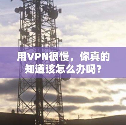 用VPN很慢,你真的知道该怎么办吗? 用VPN很慢,你真的知道该怎么办吗?