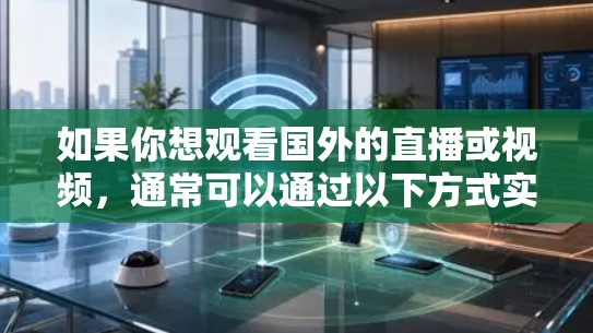 如果你想观看国外的直播或视频,通常可以通过以下方式实现 如果你想观看国外的直播或视频,通常可以通过以下方式实现
