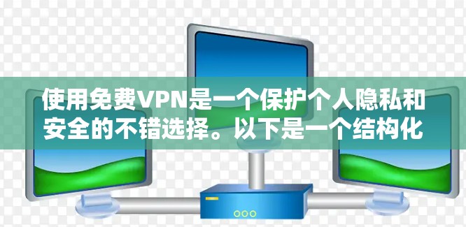 使用免费VPN是一个保护个人隐私和安全的不错选择。以下是一个结构化的指南,帮助您有效使用VPN 使用免费VPN是一个保护个人隐私和安全的不错选择。以下是一个结构化的指南,帮助您有效使用VPN