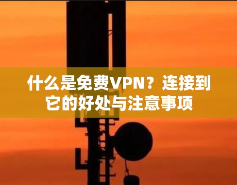 什么是免费VPN?连接到它的好处与注意事项 什么是免费VPN?连接到它的好处与注意事项